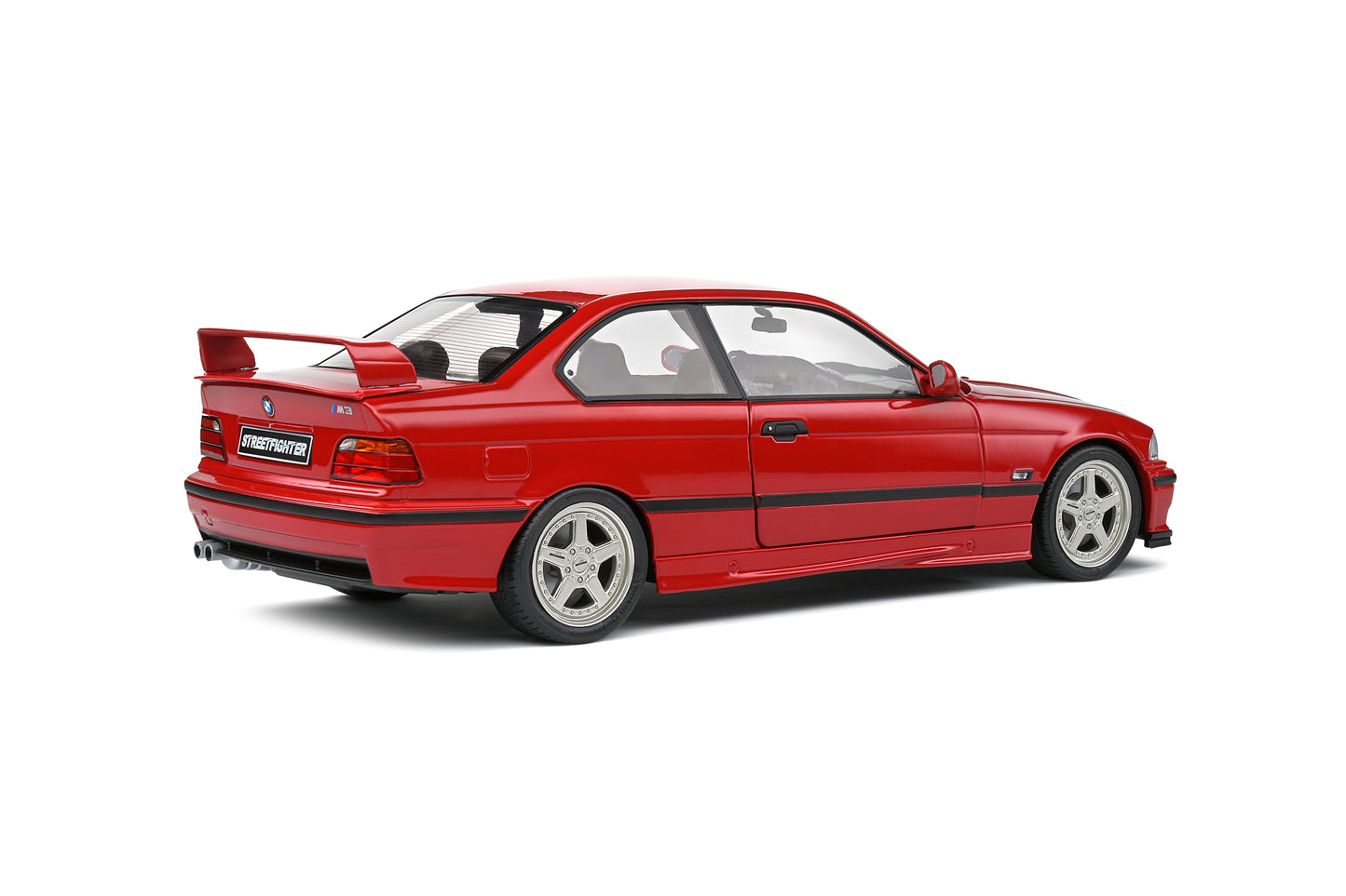 Solido - BMW M3 (E36) Coupe "Modified" (Bright Red) 1:18 Scale Model Car