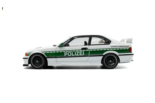 Solido - BMW M3 (E36) Coupe "Drift Police" (White) 1:18 Scale Model Car