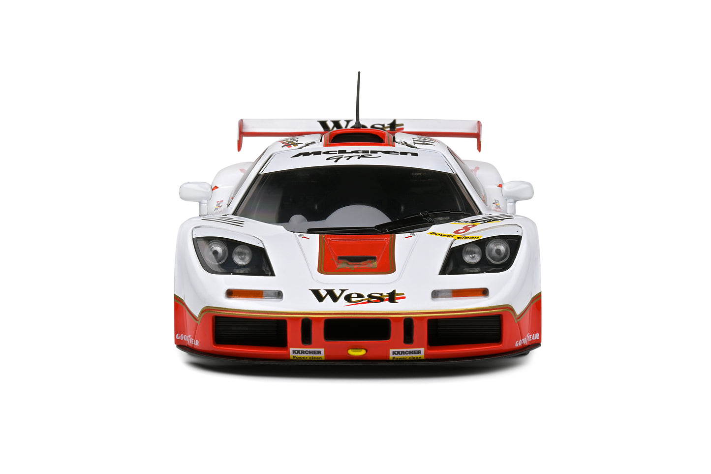 Solido - McLaren F1 GTR Short Tail (White) 1:18 Scale Model Car
