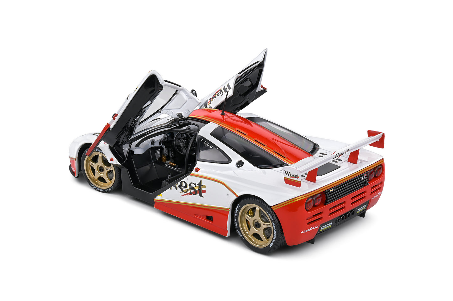 Solido - McLaren F1 GTR Short Tail (White) 1:18 Scale Model Car