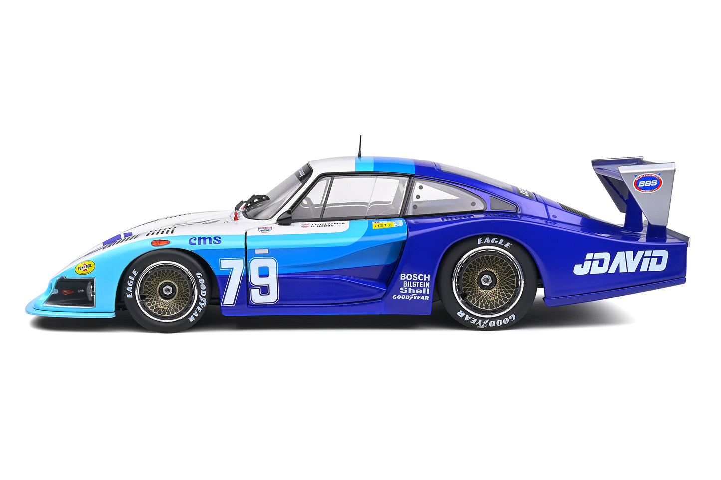 Solido - Porsche 935 "Moby Dick" (JDAVID) 1:18 Scale Model Car