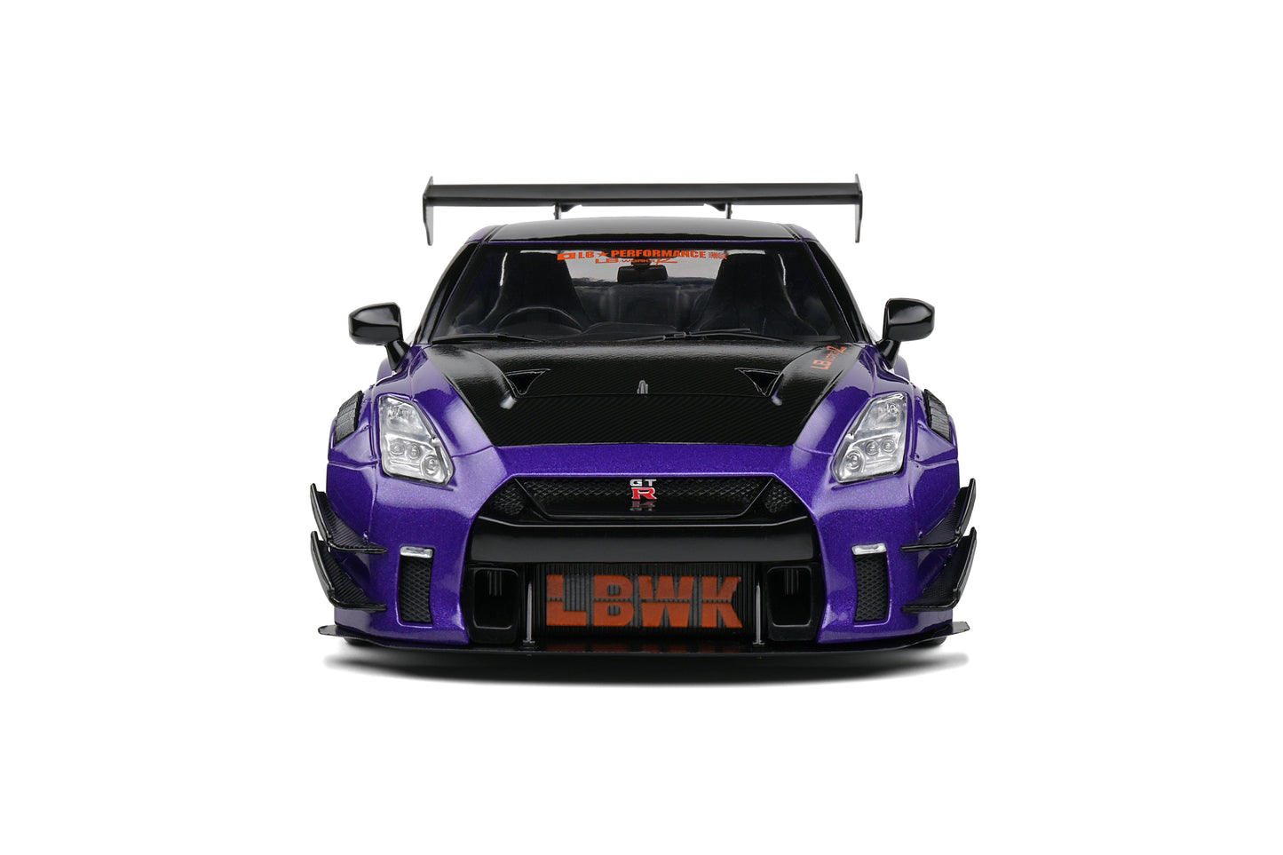 Solido - Liberty Walk Nissan GT-R (R35) V2.0 (Purple) 1:18 Scale Model Car