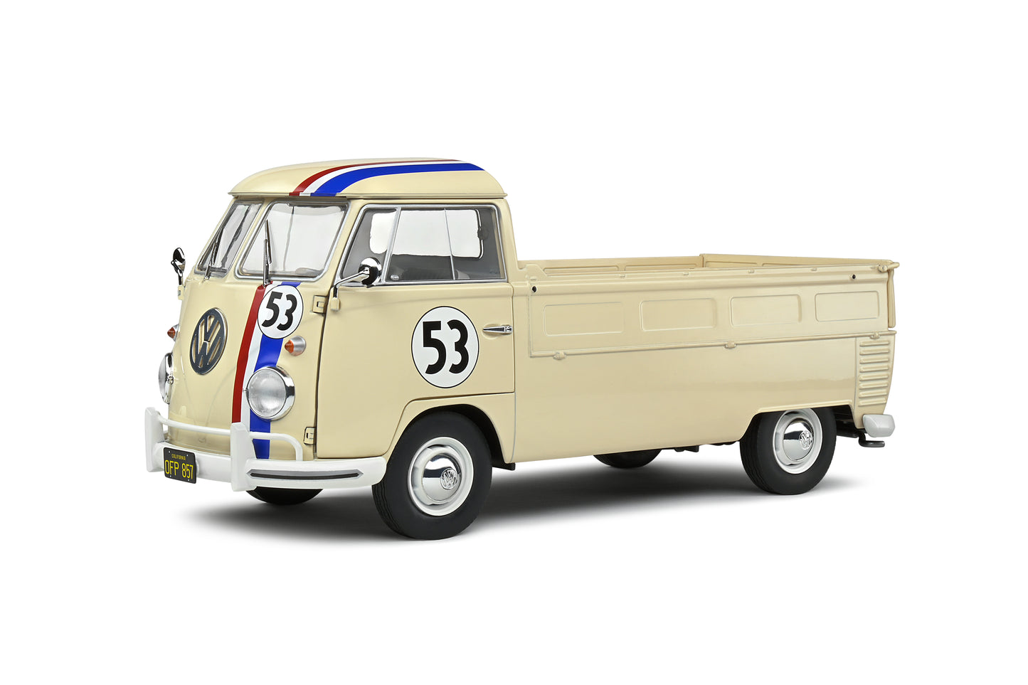 Solido - Volkswagen Transporter (T1) Pick-Up (Herbie) 1:18 Scale Model Car