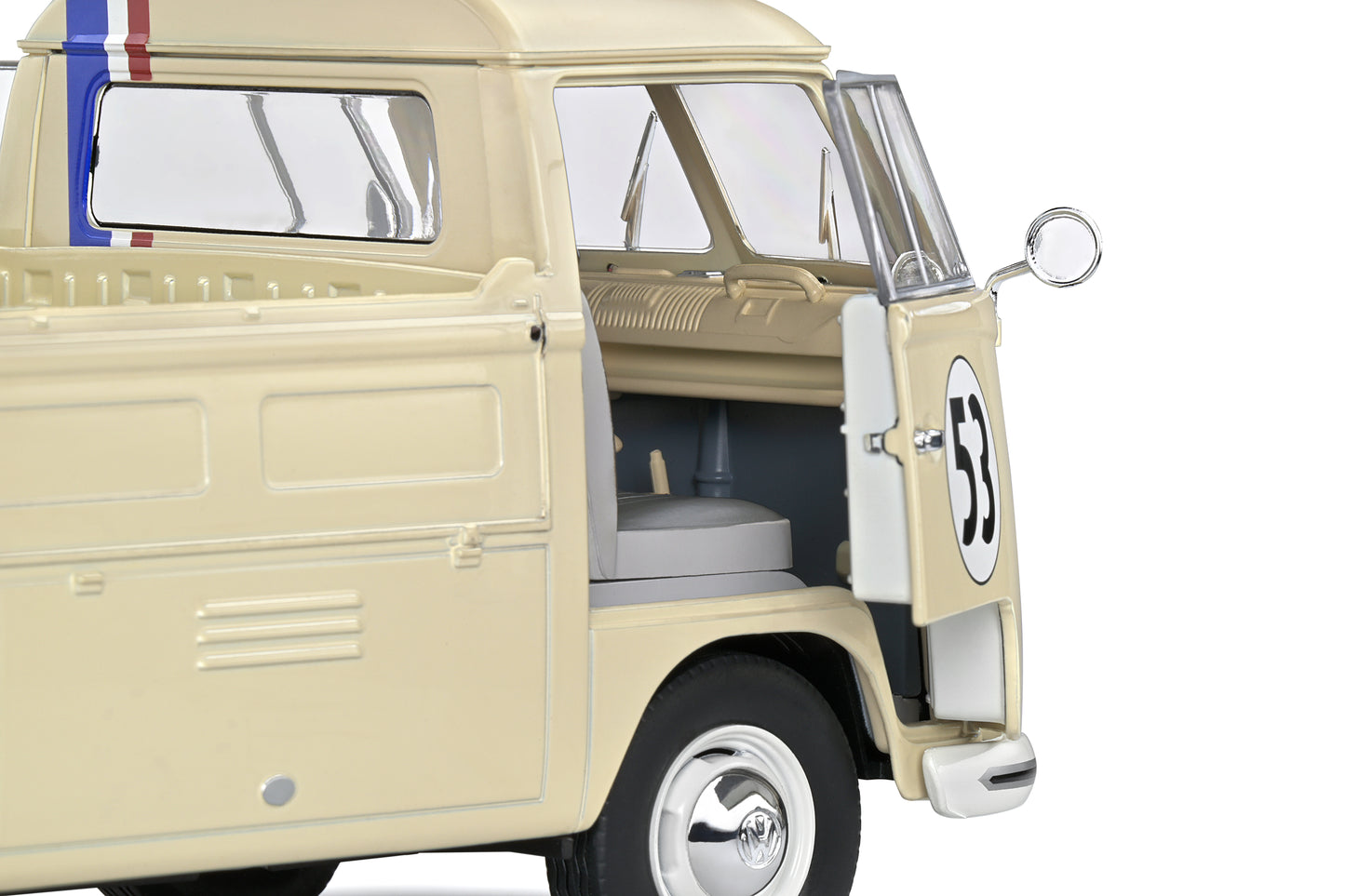 Solido - Volkswagen Transporter (T1) Pick-Up (Herbie) 1:18 Scale Model Car