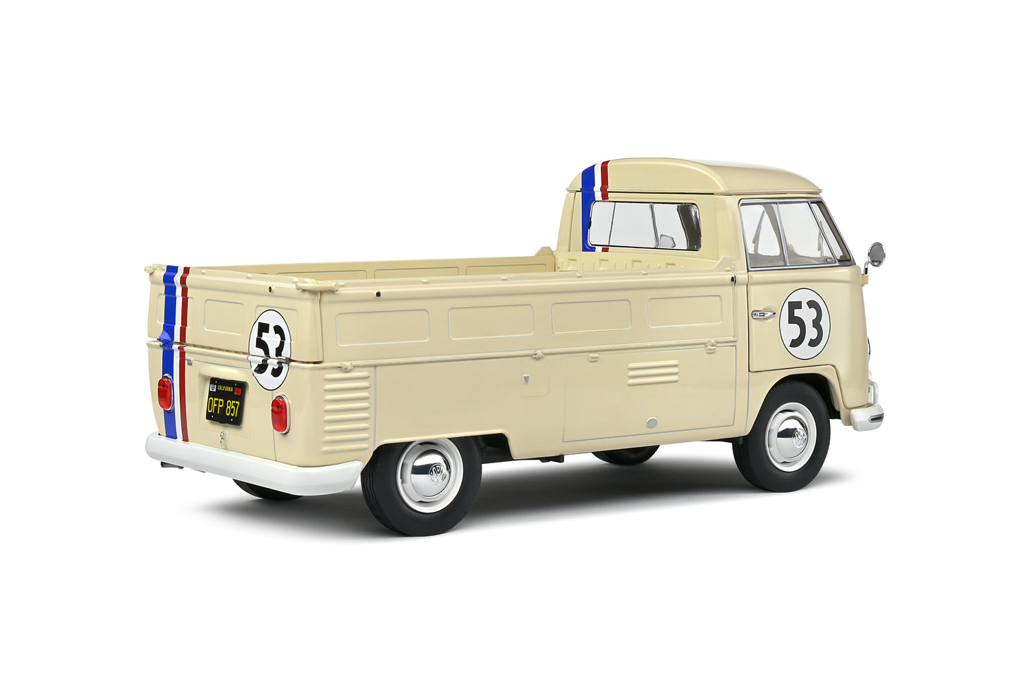 Solido - Volkswagen Transporter (T1) Pick-Up (Herbie) 1:18 Scale Model Car