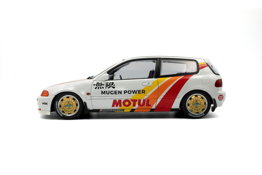 Solido - Mugen Honda Civic (EG6) (White) 1:18 Scale Model Car