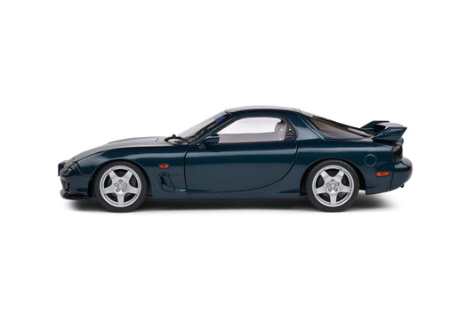 Solido - Mazda RX-7 (FD3S) (Montego Blue Mica) 1:18 Scale Model Car