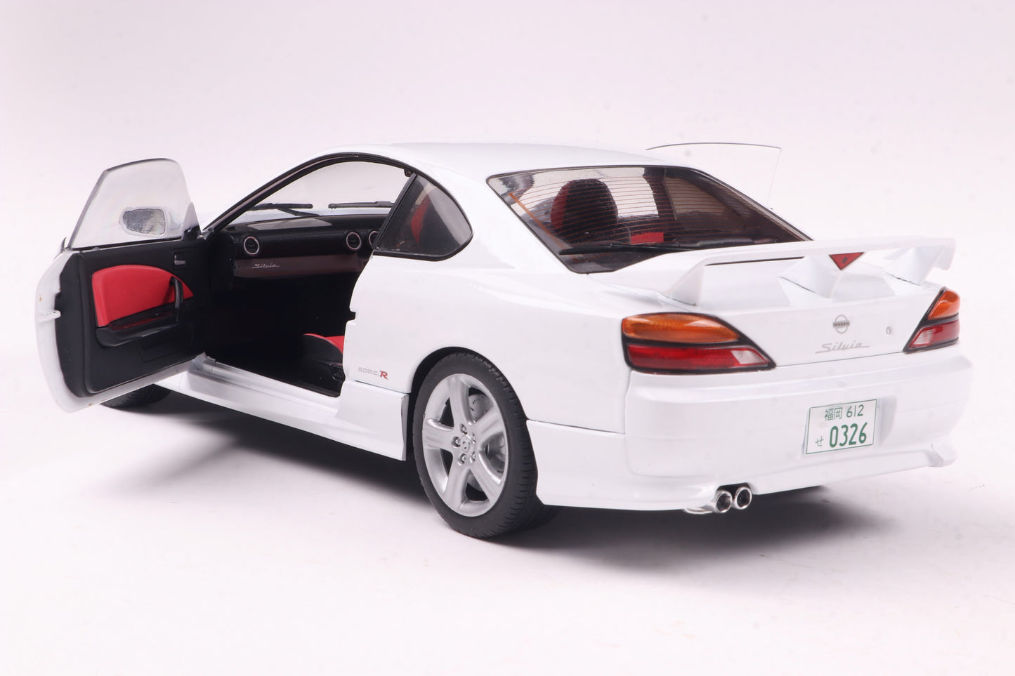 Solido - Nissan Silvia (S15) Spec-R Aero (Aspen White) 1:18 Scale Model Car