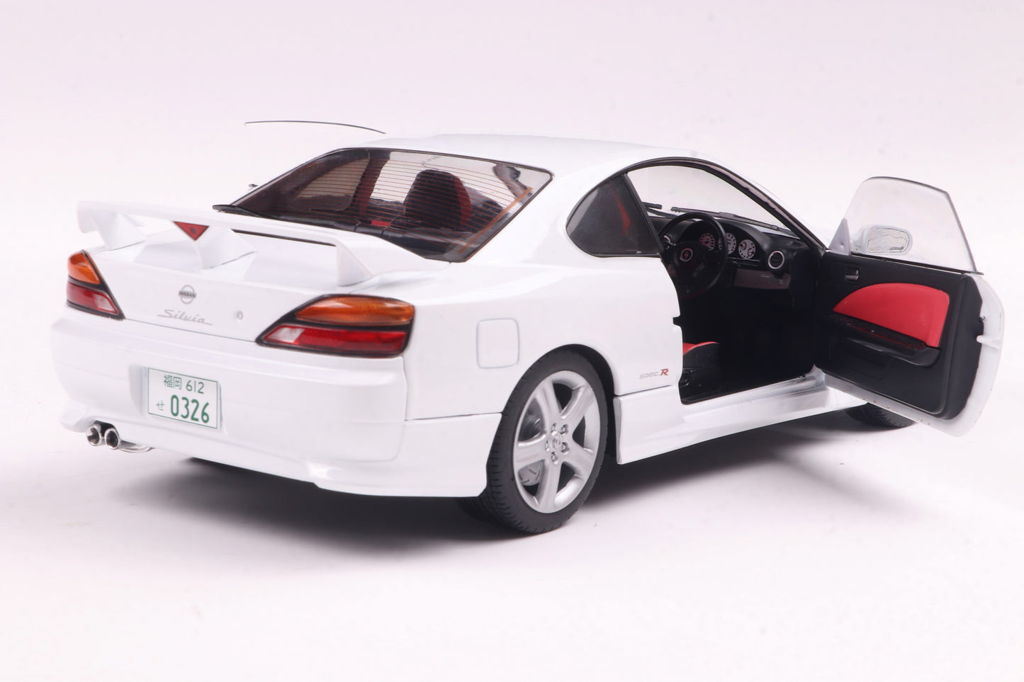 Solido - Nissan Silvia (S15) Spec-R Aero (Aspen White) 1:18 Scale Model Car