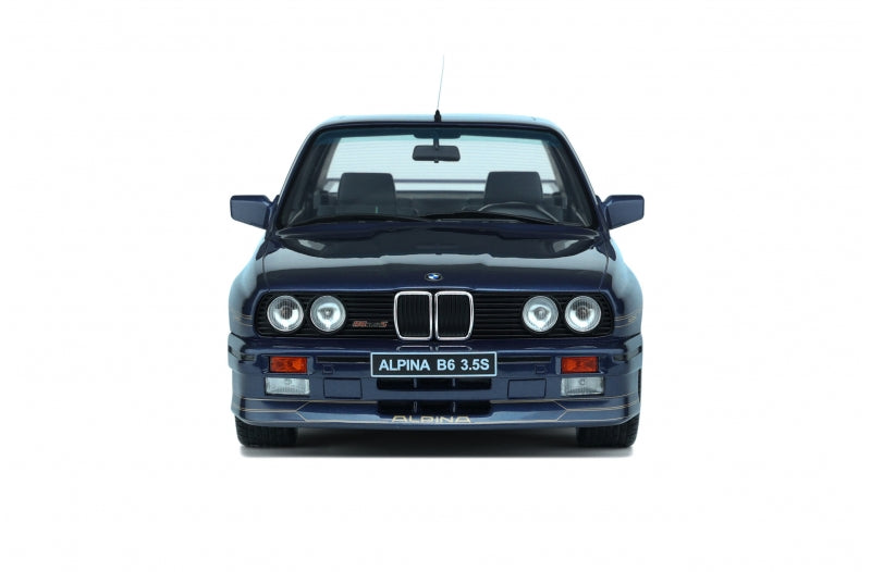 OttOmobile - Alpina BMW M3 B6 3.5S Coupe (E30) (Alpina Blue Metallic) 1:12 Scale Model Car