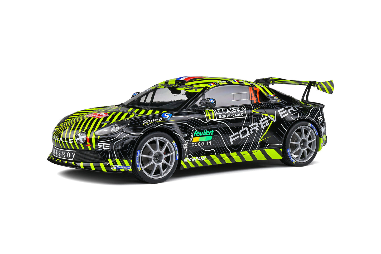 Solido - Alpine A110 R-GT Rallye (Solido) 1:18 Scale Model Car