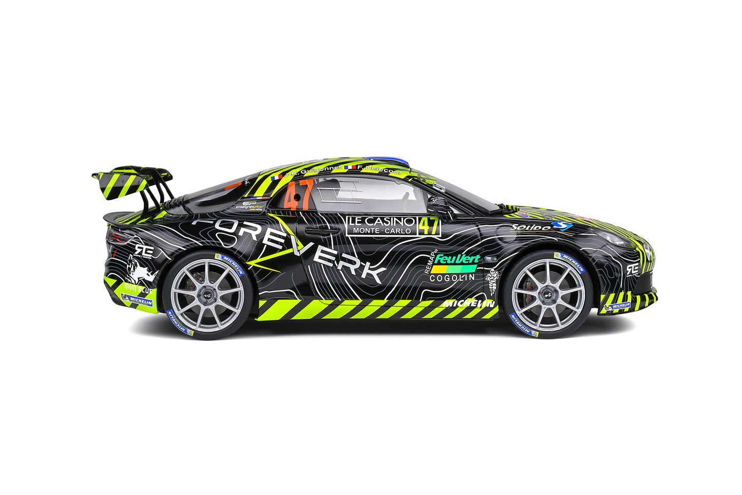 Solido - Alpine A110 R-GT Rallye (Solido) 1:18 Scale Model Car