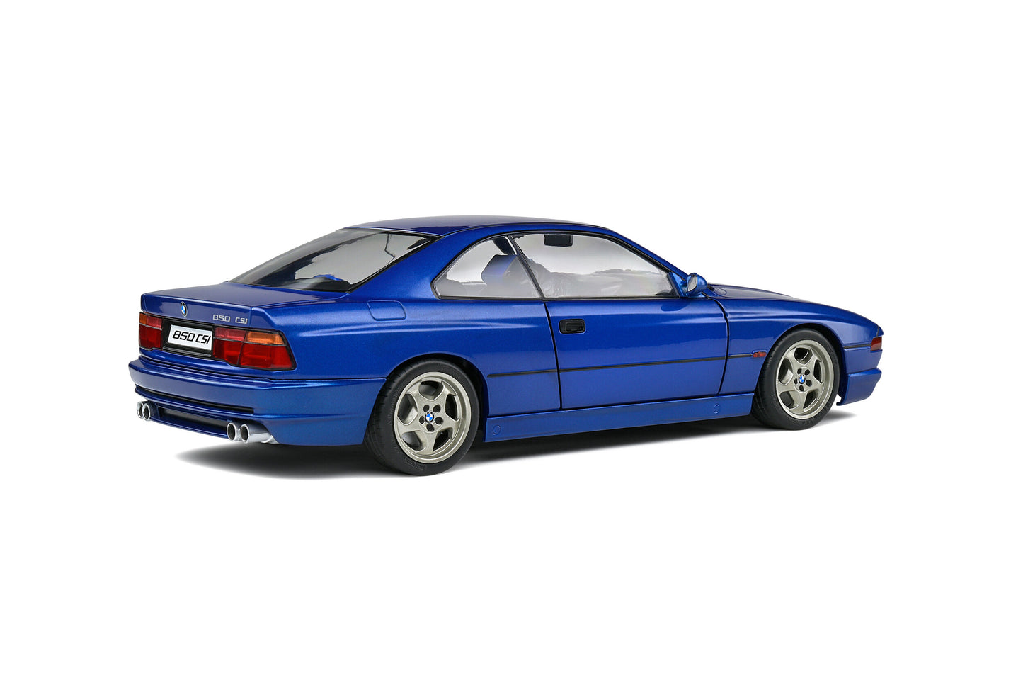 Solido - BMW 850 CSi (E31)(Tobaggo Blue) 1:18 Scale Model Car