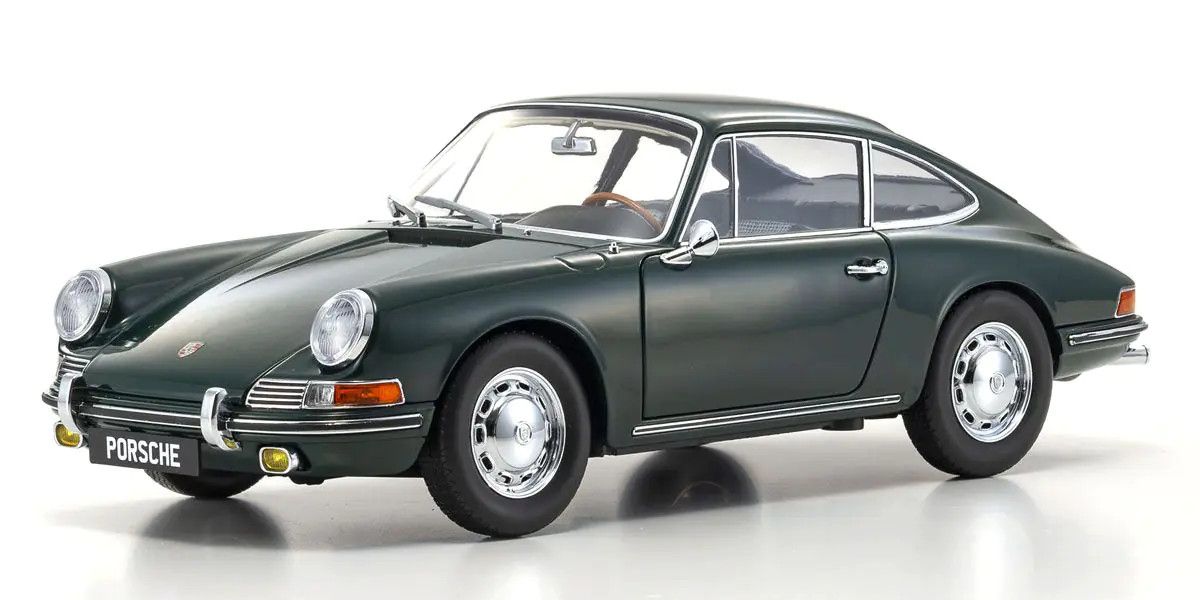 Kyosho - Porsche 911 (901) 1964 (Irish Green) 1:18 Scale Model Car