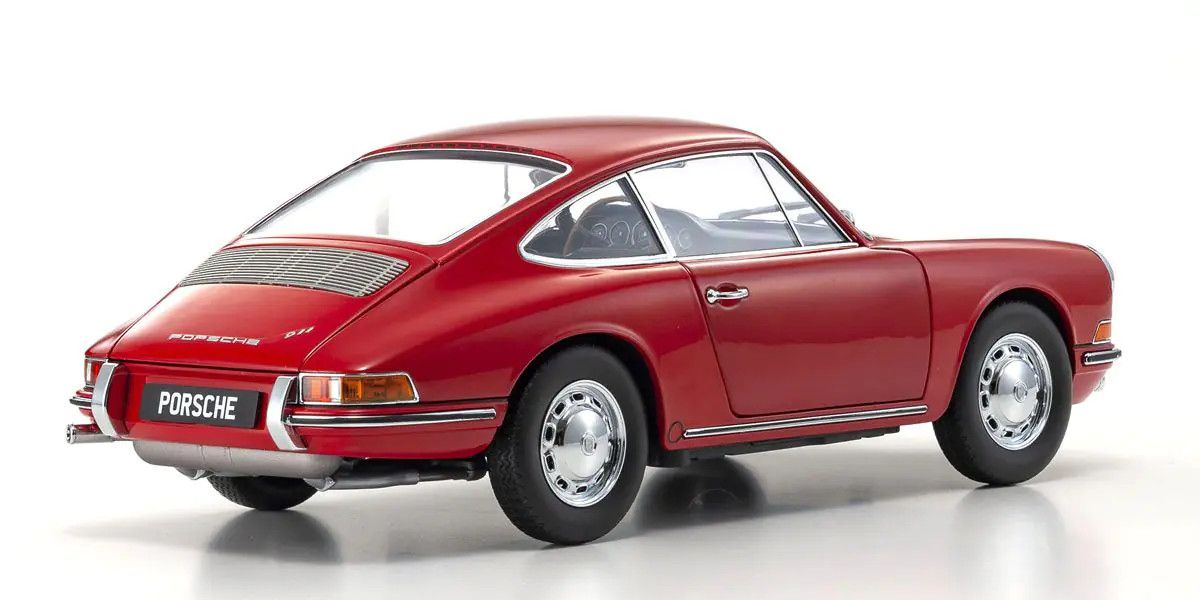 Kyosho - Porsche 911 (901) 1964 (Signal Red) 1:18 Scale Model Car