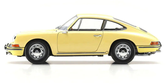 Kyosho - Porsche 911 (901) 1964 (Champagne Yellow) 1:18 Scale Model Car