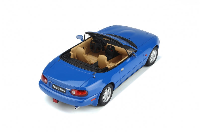 OttOmobile - Mazda MX-5 Miata (NA) (Mariner Blue) 1:18 Scale Model Car