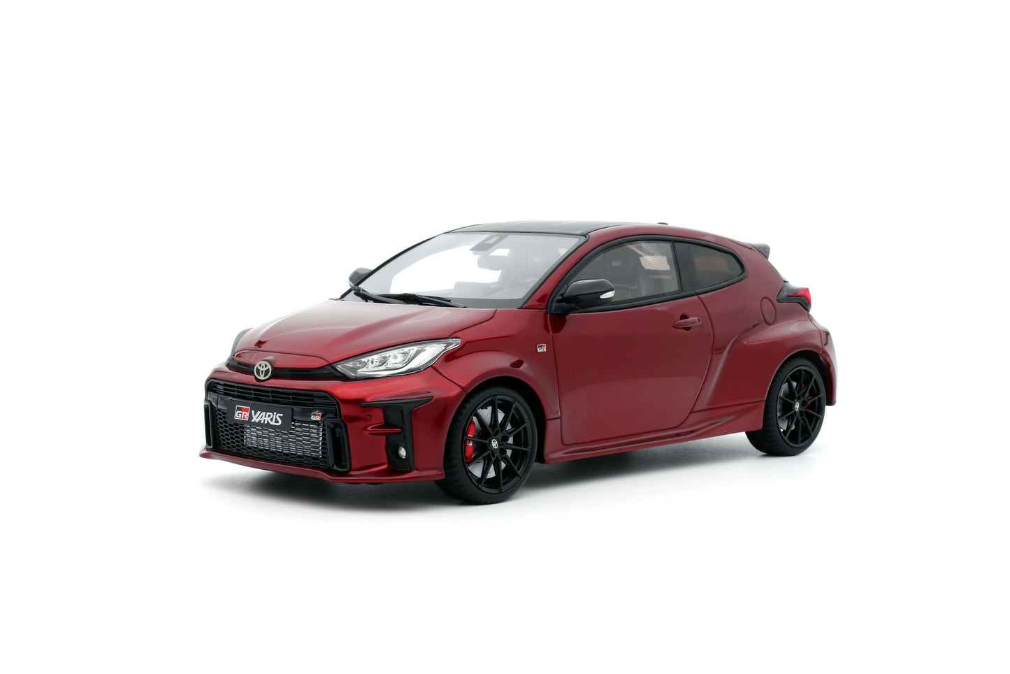 OttOmobile - Toyota Yaris GR (Red) 1:18 Scale Model Car