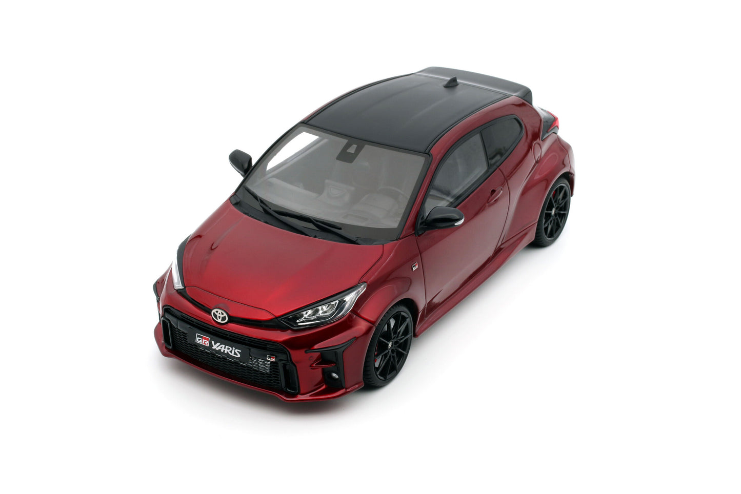 OttOmobile - Toyota Yaris GR (Red) 1:18 Scale Model Car