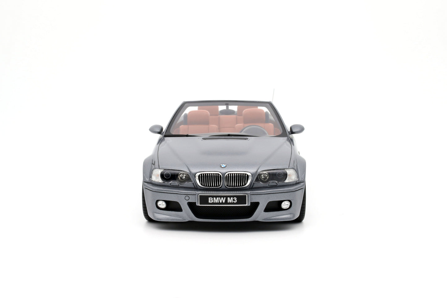 OttOmobile - BMW M3 (E46) Convertible (Silver Grey Metallic) 1:18 Scale Model Car