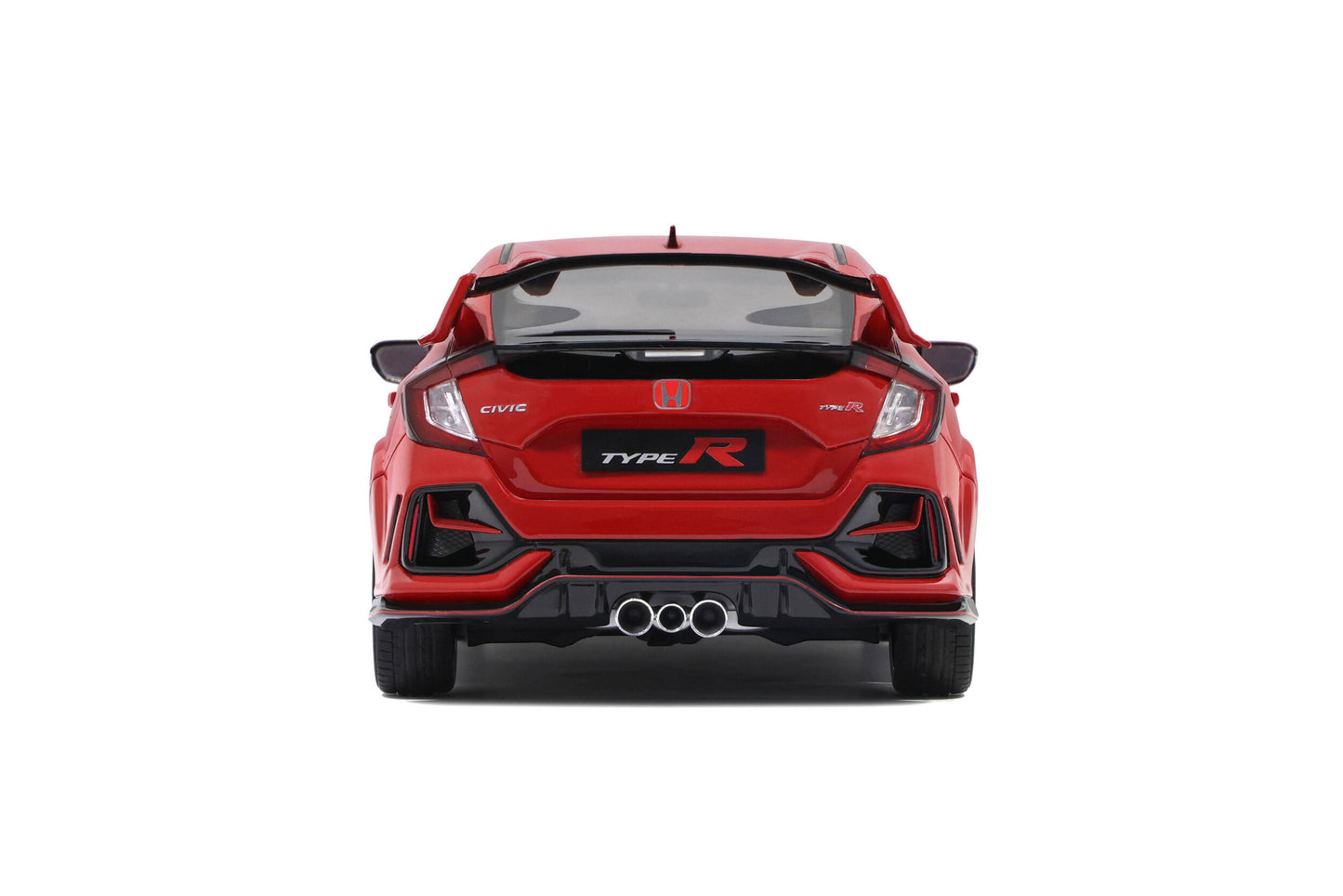 OttOmobile - Honda Civic Type R (FK8)(Rallye Red) 1:18 Scale Model Car