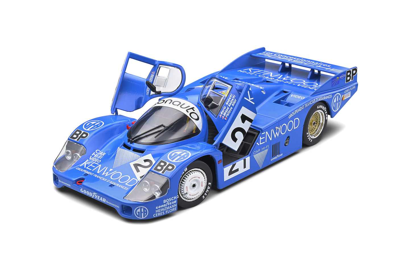 Solido - Porsche 956 LH (Kenwood) 1:18 Scale Model Car