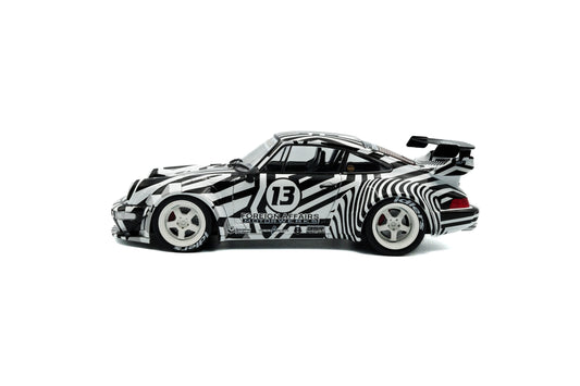 Solido - RWB Porsche 911 (964) "The Zebra" (Camouflage) 1:18 Scale Model Car