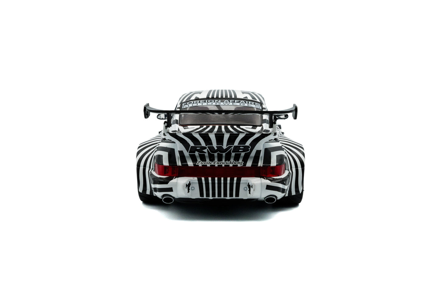 Solido - RWB Porsche 911 (964) "The Zebra" (Camouflage) 1:18 Scale Model Car