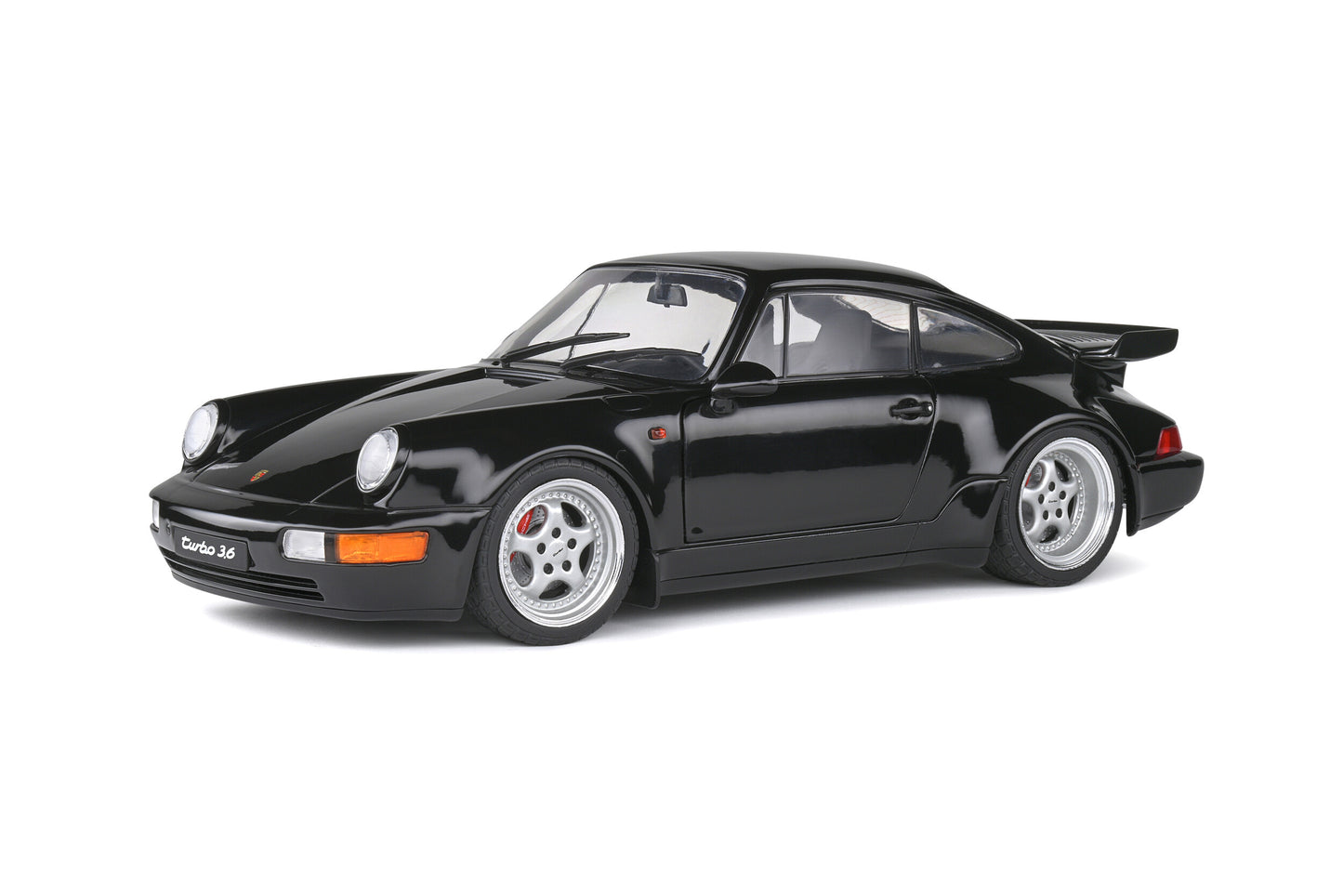 Solido - Porsche 911 (964) Turbo (Black) 1:18 Scale Model Car