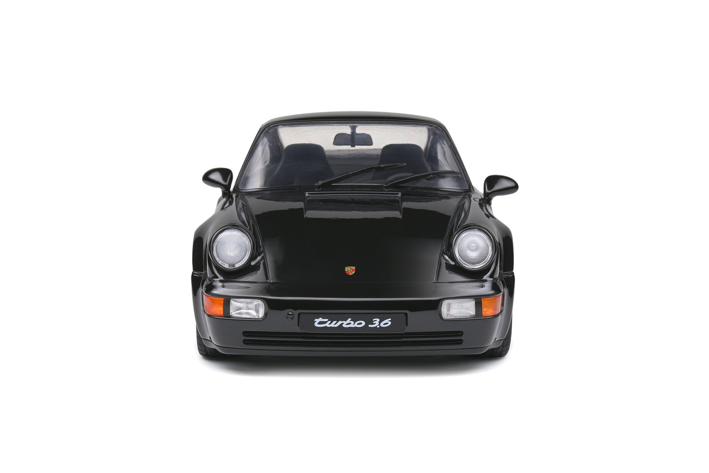 Solido - Porsche 911 (964) Turbo (Black) 1:18 Scale Model Car