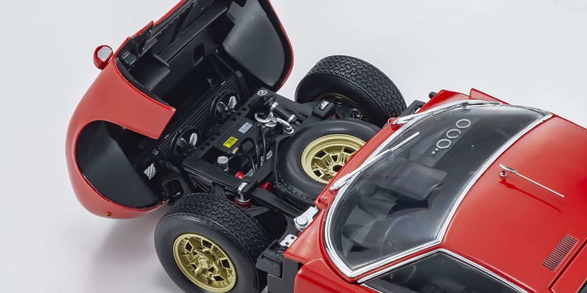 Kyosho - Lamborghini Miura S (Red) 1:18 Scale Model Car