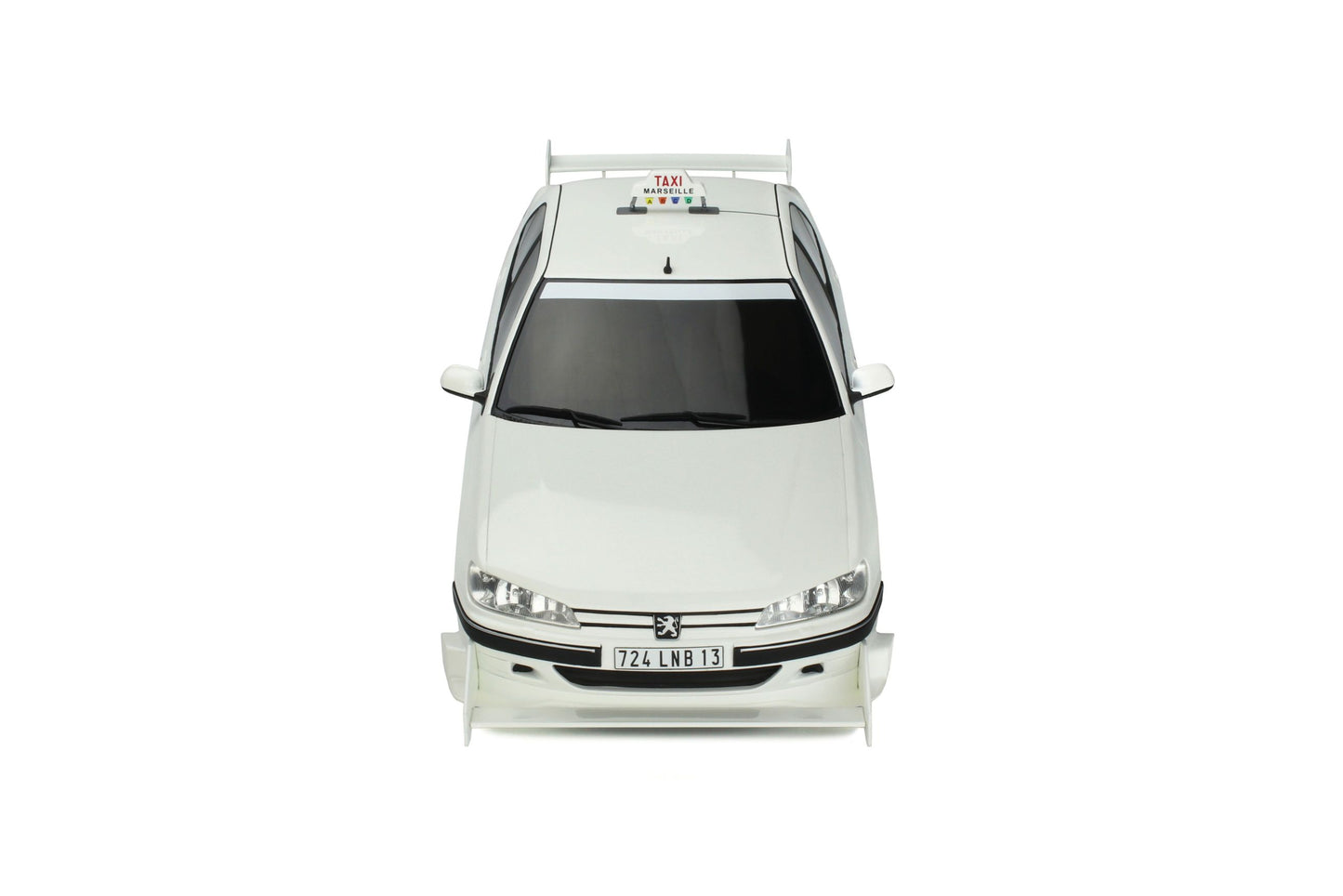 OttOmobile - Peugeot 406 "Taxi" (White) 1:12 Scale Model Car