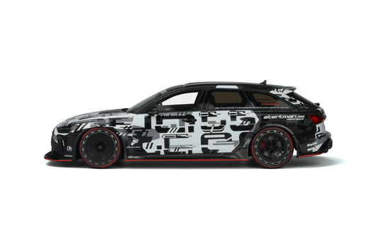 GT Spirit - John Osslon Audi RS6 Avant (C8) (Black) 1:18 Scale Model Car