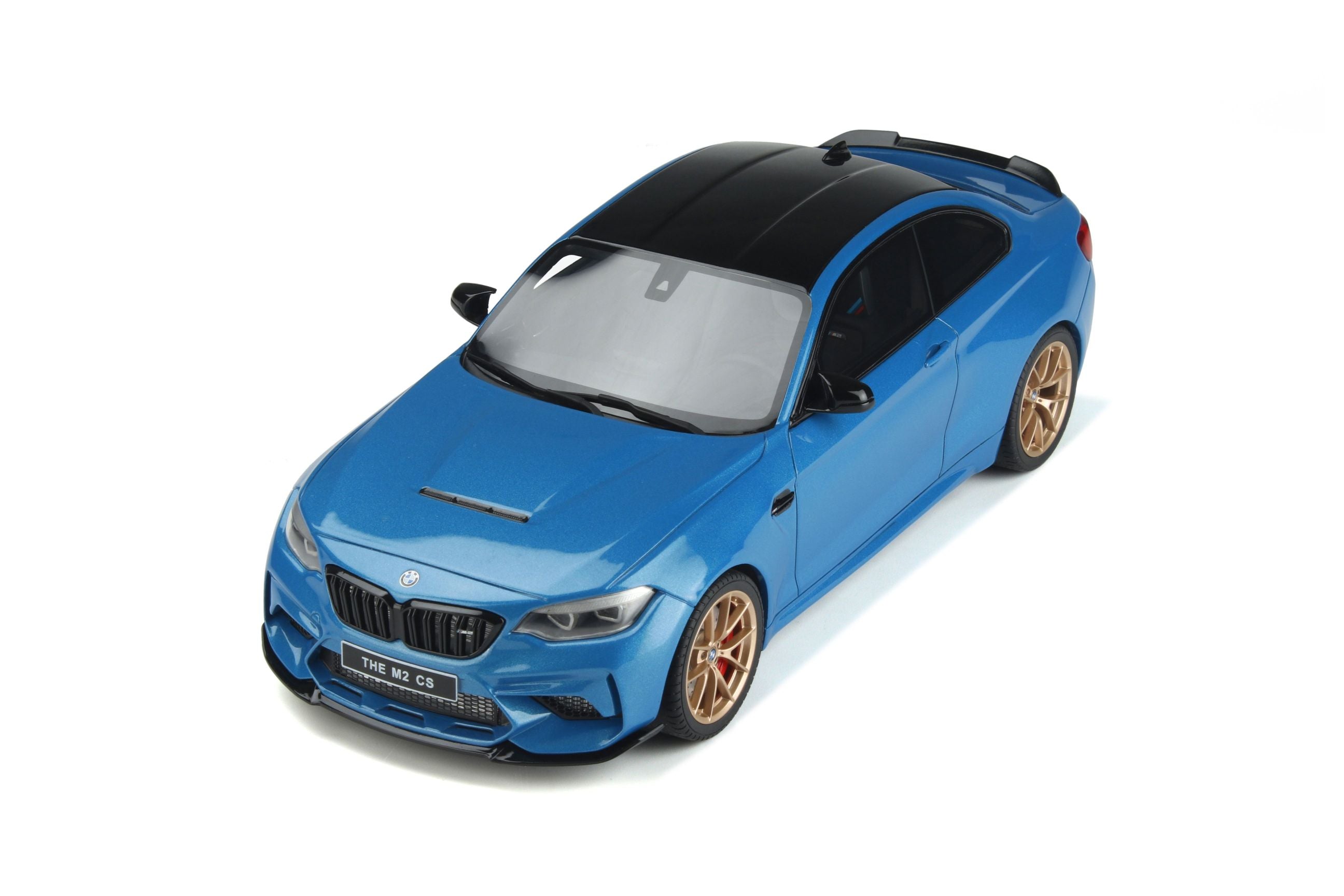 GT Spirit - BMW M2 CS (F87) (Misano Blue) 1:18 Scale Model Car