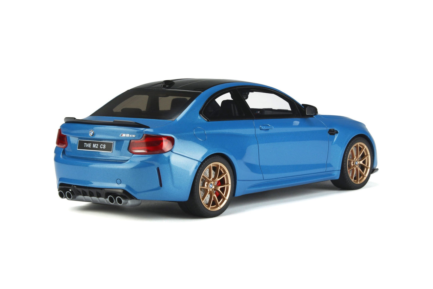 GT Spirit - BMW M2 CS (F87) (Misano Blue) 1:18 Scale Model Car