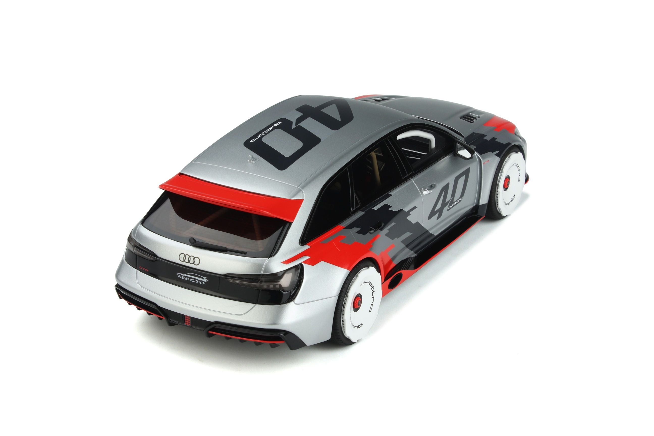 GT Spirit - Audi RS6 GTO Concept (C8) (40 Years of Quattro) 1:18 Scale  Model Car