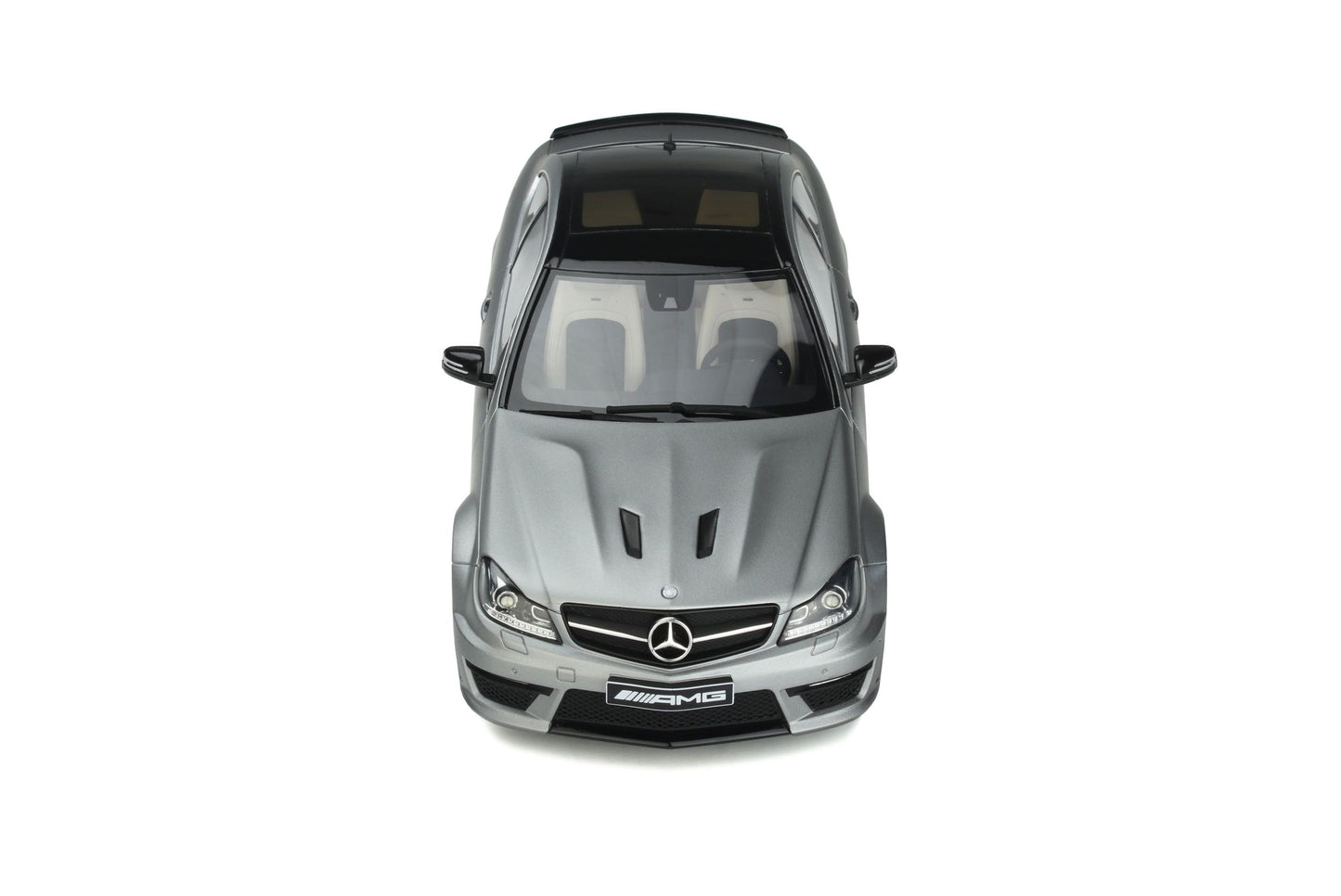 GT Spirit - Mercedes-Benz C63 AMG "Edition 507" (W204) (Designo Magno Platinum Matte) 1:18 Scale Model Car