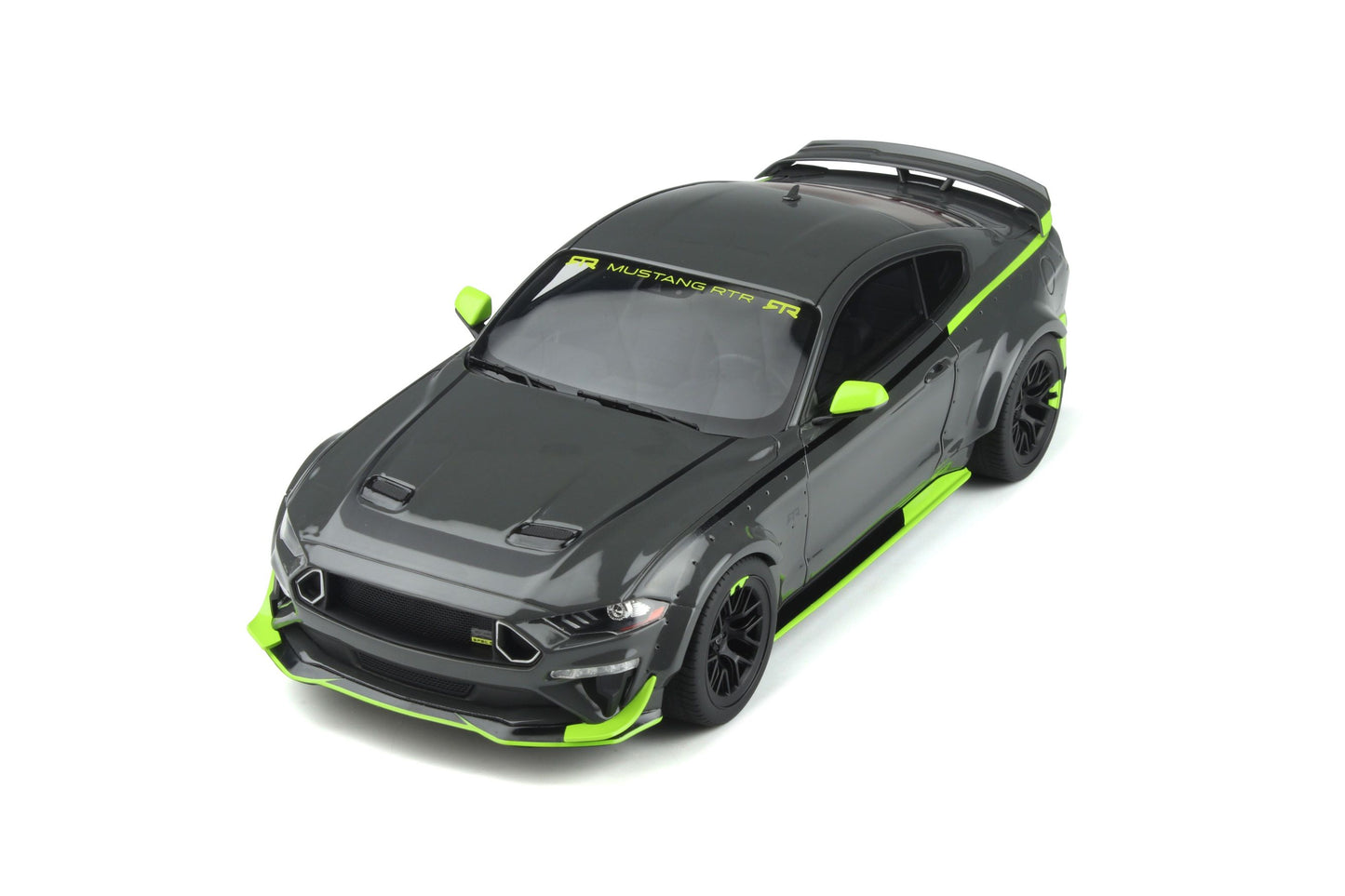 GT Spirit - Ford Mustang "RTR Spec 5 - 10th Anniversary" (Lead Foot Grey) 1:18 Scale Model Car