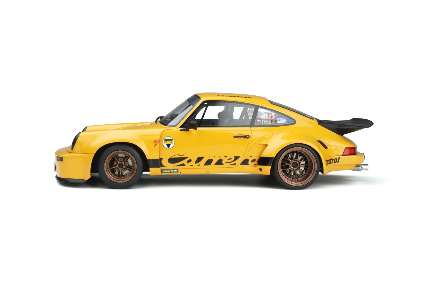 GT Spirit - Porsche 911 (930) Carrera RSR Hommage by Yamanouchi-San (Light Yellow) 1:18 Scale Model Car