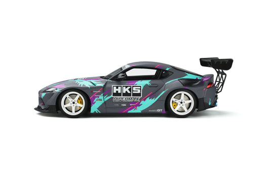 GT Spirit - HKS Toyota GR Supra "Presentation Car" (HKS Livery) 1:18 Scale Model Car