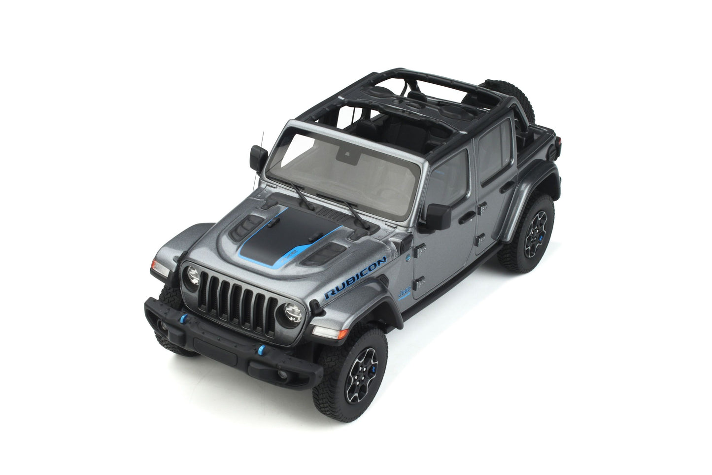 GT Spirit - Jeep Wrangler 4xe (Silver Zynith Clearcoat) 1:18 Scale Model Car **[Pre-Order]**