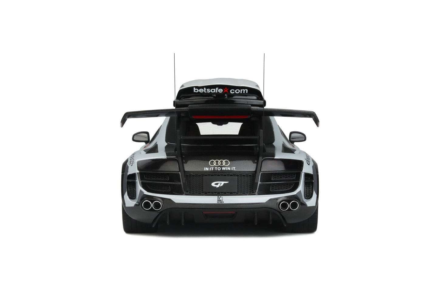 GT Spirit - Jon Olsson Audi R8 V10 PPI Razor GTR "Gumball 3000" (Betsafe) 1:18 Scale Model Car