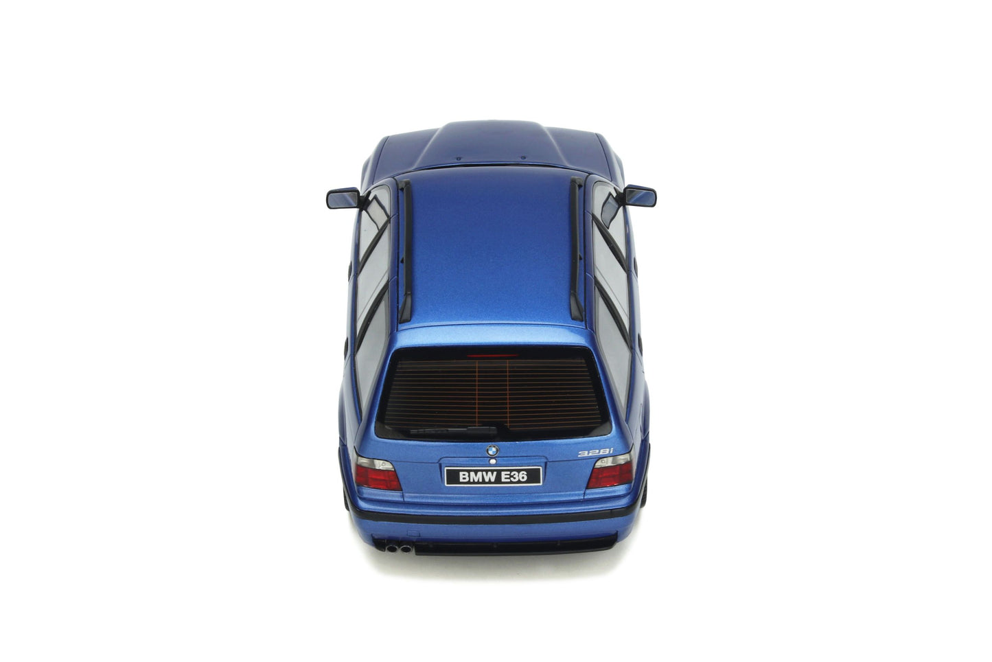 OttOmobile - BMW 328i (E36) Touring M Package (Estoril Blue) 1:18 Scale Model Car