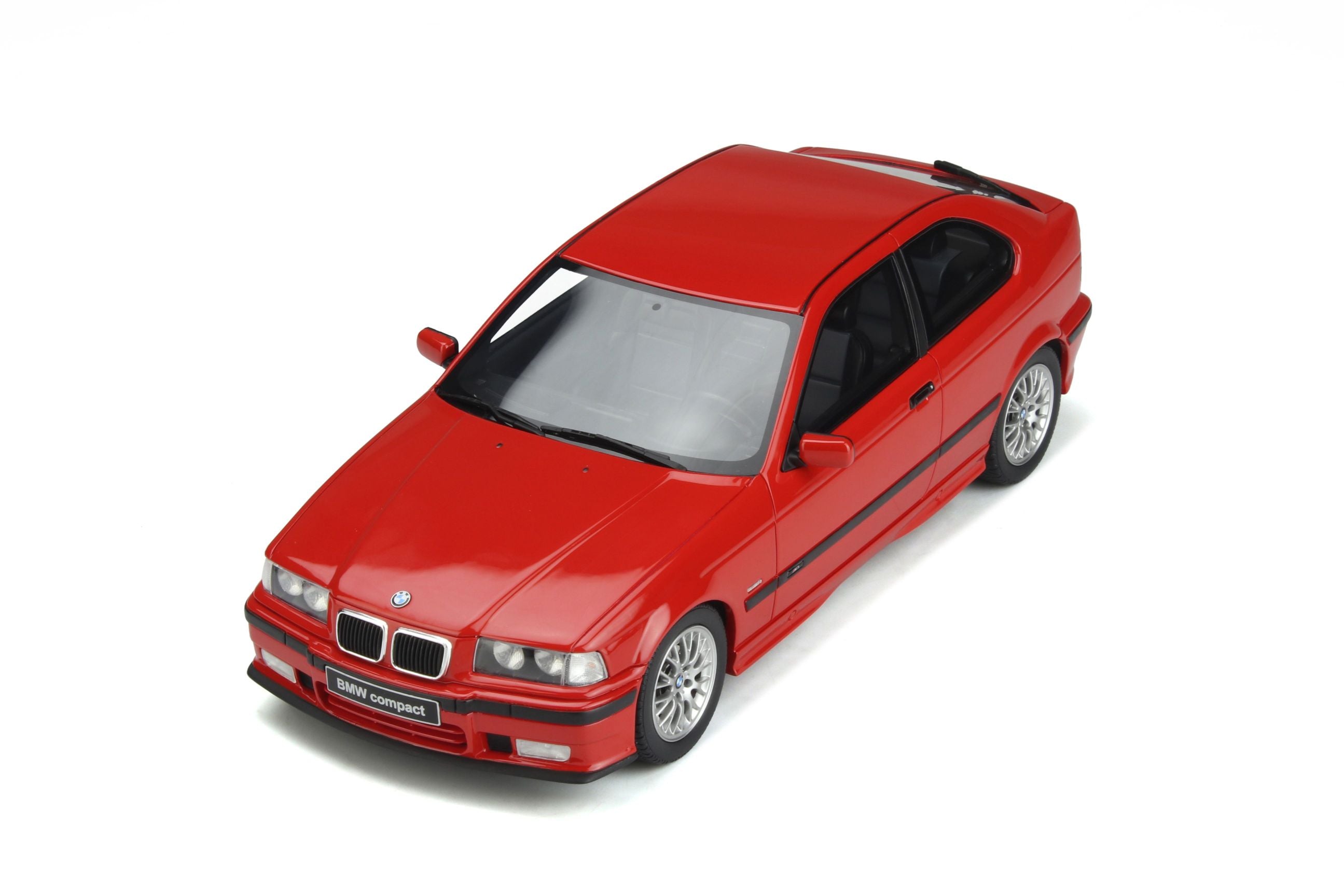 OttOmobile - BMW 318i (E36) Compact (Red) 1:18 Scale Model Car