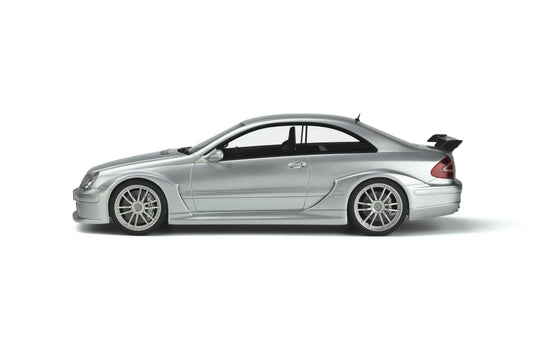OttOmobile - Mercedes-Benz CLK DTM AMG Coupe (C209) (Brilliant Silver Metallic) 1:18 Scale Model Car - Model Cars Canada Inc.