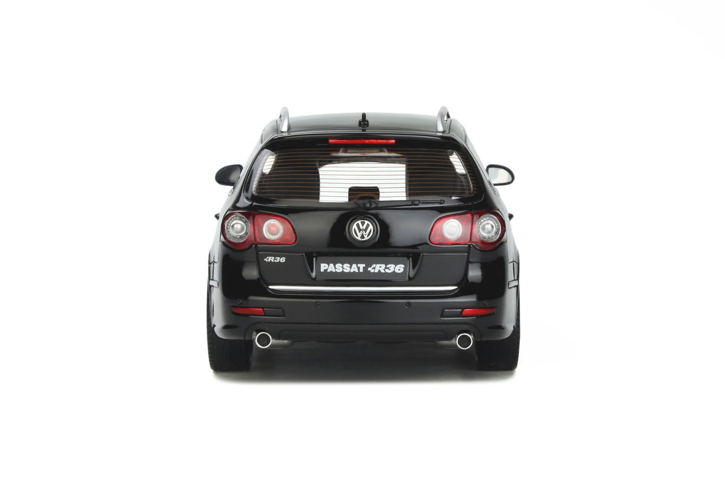 OttOmobile - Volkswagen Passat R36 Variant (B6) (Deep Black Metallic) 1:18 Scale Model Car