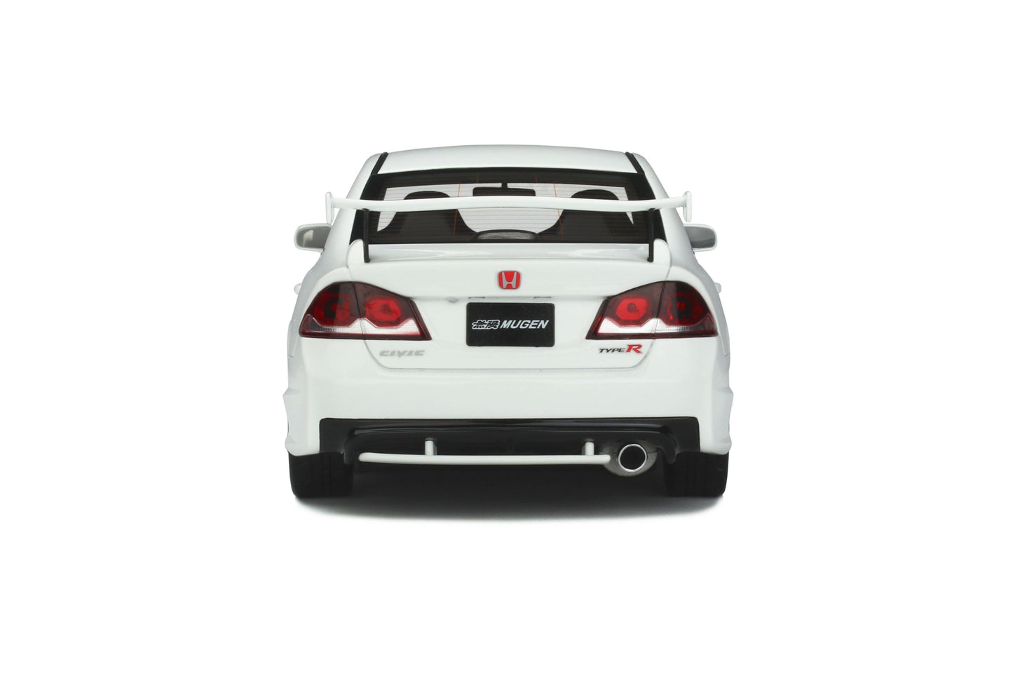 OttOmobile - Mugen Honda Civic Type R (FD2) (Mugen White) 1:18 Scale Model Car **[Pre-Order]**