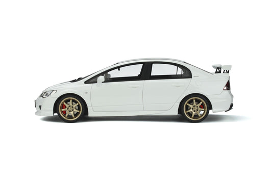 OttOmobile - Mugen Honda Civic Type R (FD2) (Mugen White) 1:18 Scale Model Car **[Pre-Order]**