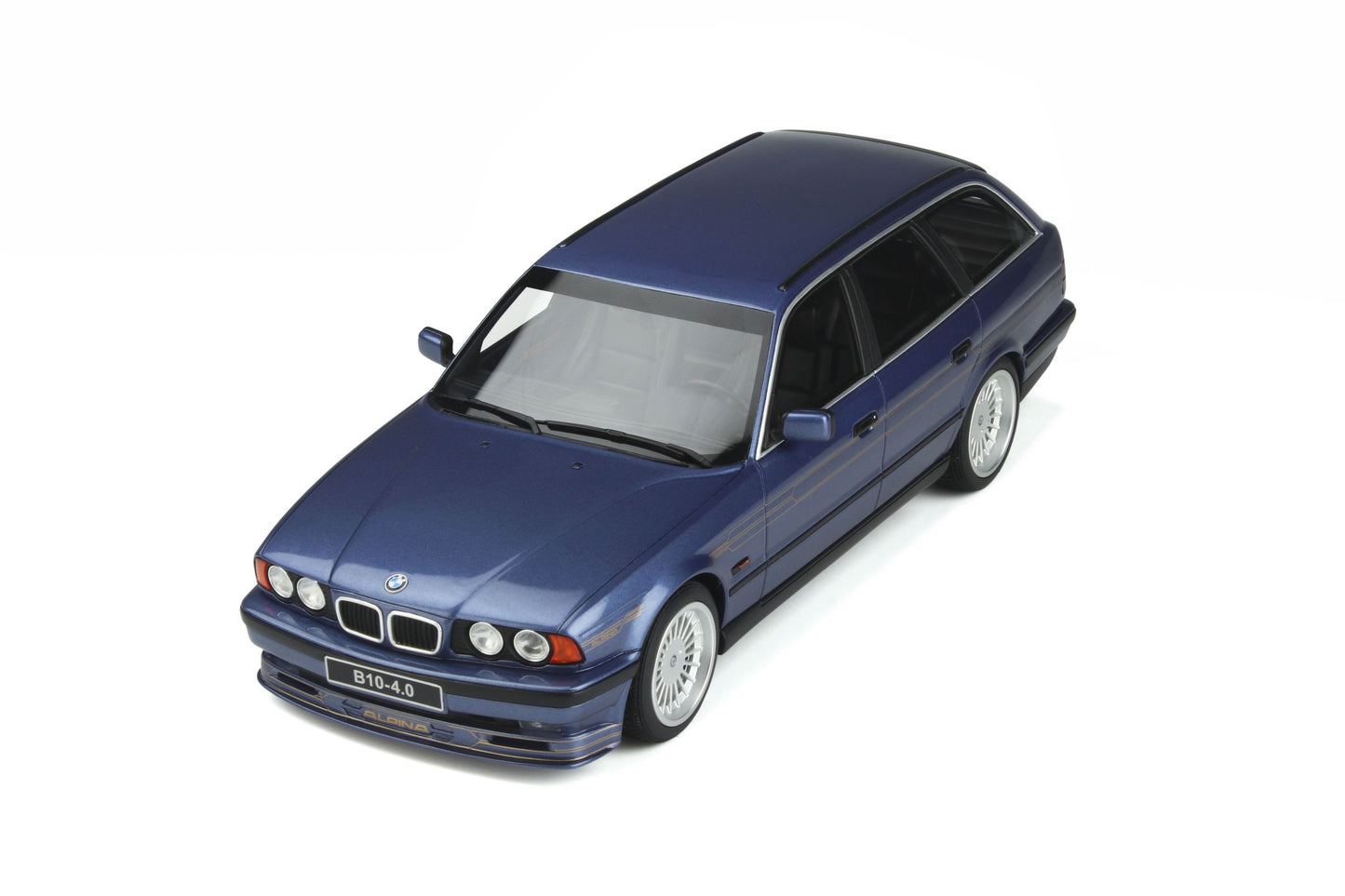 OttOmobile - Alpina BMW B10 Touring 4.0 (E34)(Blue) 1:18 Scale Model Car