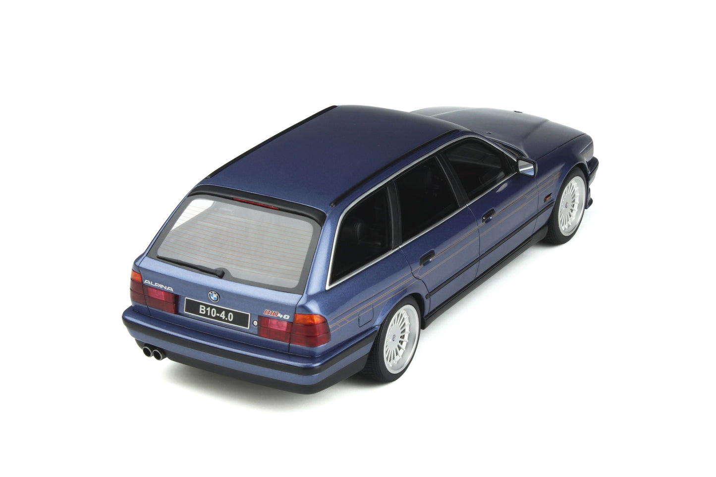 OttOmobile - Alpina BMW B10 Touring 4.0 (E34)(Blue) 1:18 Scale Model Car